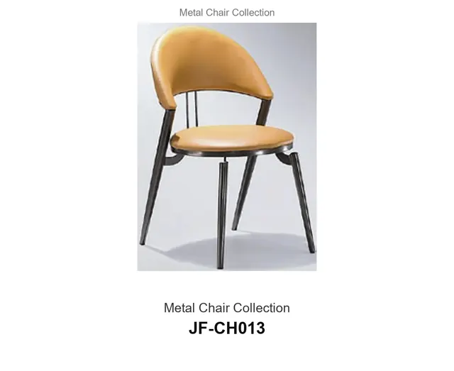Metal Chair Collection · JF-CH013 · Metal Chairs – FurnitureDirect