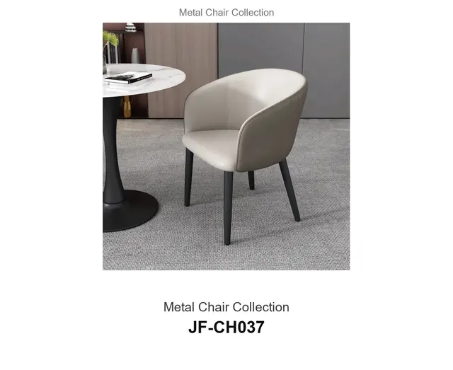 Metal Chair Collection · JF-CH037 · Metal Chairs – FurnitureDirect