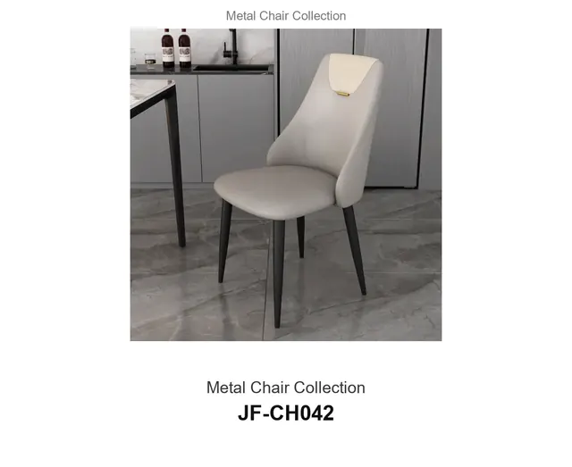 Metal Chair Collection · JF-CH042 · Metal Chairs – FurnitureDirect