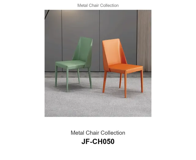 Metal Chair Collection · JF-CH050 · Metal Chairs – FurnitureDirect
