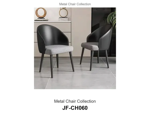Metal Chair Collection · JF-CH060 · Metal Chairs – FurnitureDirect