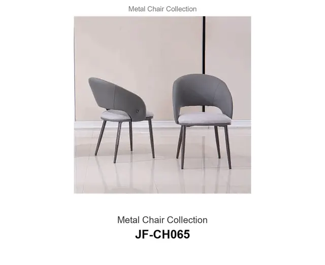 Metal Chair Collection · JF-CH065 · Metal Chairs – FurnitureDirect