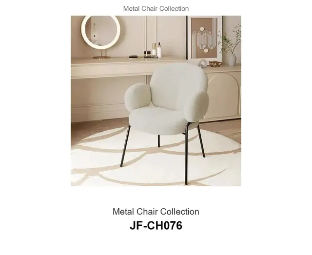 Metal Chair Collection · JF-CH076 · Metal Chairs – FurnitureDirect
