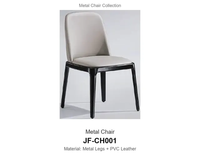 Metal Chair · JF-CH001 · Metal Chairs – FurnitureDirect