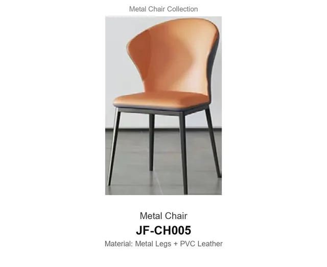 Metal Chair · JF-CH005 · Metal Chairs – FurnitureDirect