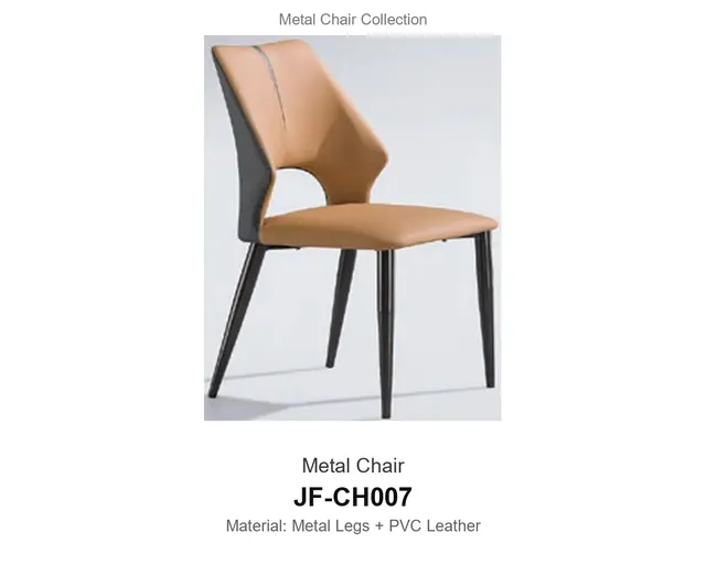 Metal Chair · JF-CH007 · Metal Chairs – FurnitureDirect