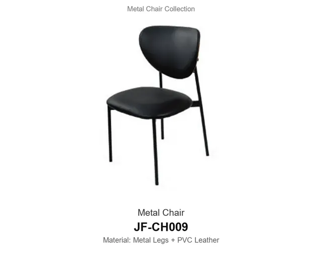 Metal Chair · JF-CH009 · Metal Chairs – FurnitureDirect