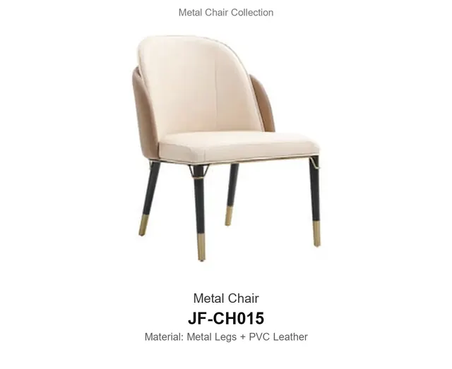 Metal Chair · JF-CH015 · Metal Chairs – FurnitureDirect