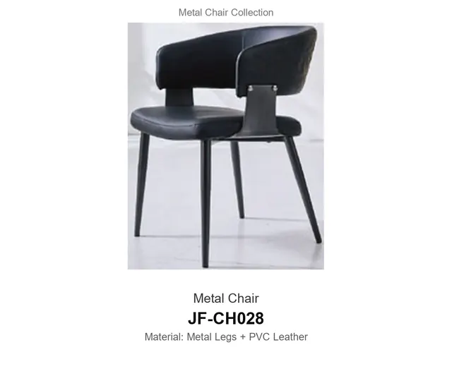 Metal Chair · JF-CH028 · Metal Chairs – FurnitureDirect