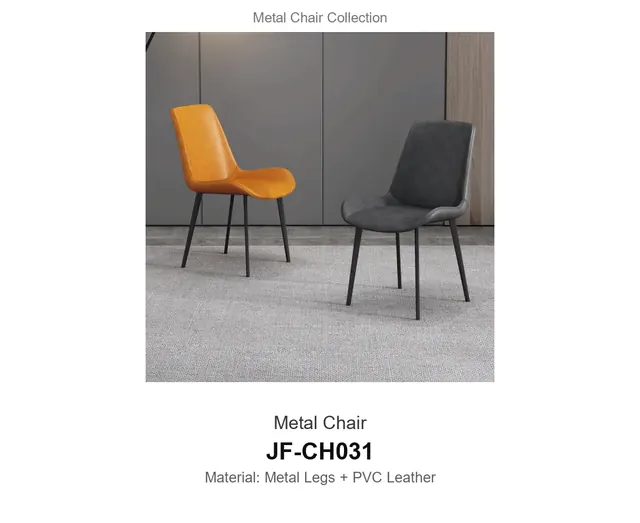 Metal Chair · JF-CH031 · Metal Chairs – FurnitureDirect