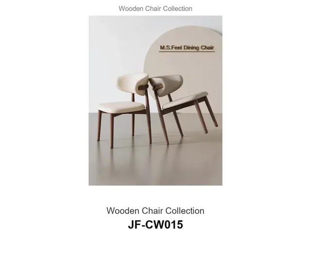 Wooden Chair Collection · JF-CW015 · Wooden Chairs – FurnitureDirect
