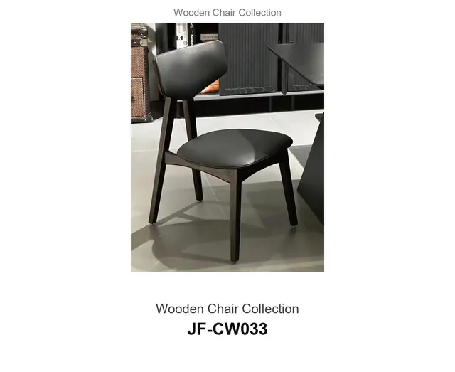 Wooden Chair Collection · JF-CW033 · Wooden Chairs – FurnitureDirect