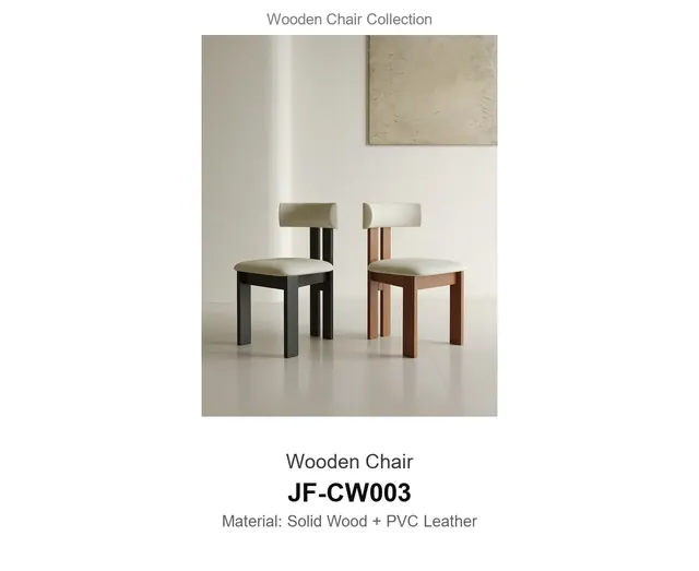 Wooden Chair · JF-CW003 · Wooden Chairs – FurnitureDirect