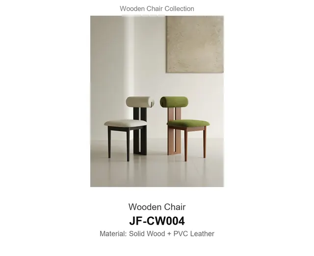Wooden Chair · JF-CW004 · Wooden Chairs – FurnitureDirect