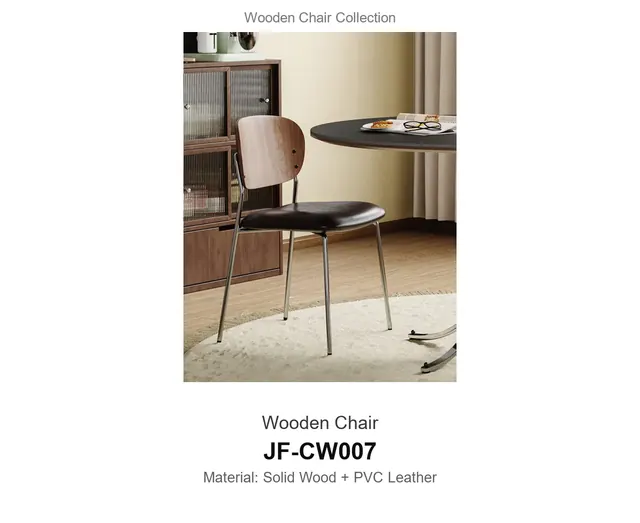 Wooden Chair · JF-CW007 · Wooden Chairs – FurnitureDirect