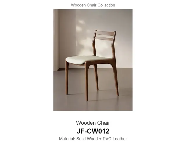Wooden Chair · JF-CW012 · Wooden Chairs – FurnitureDirect