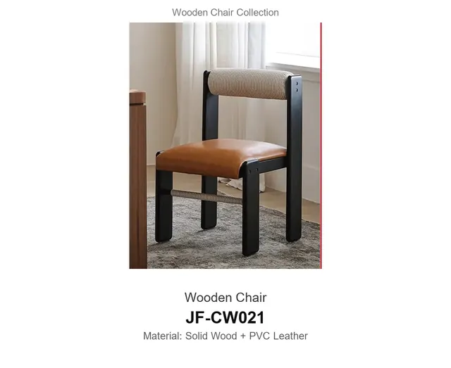 Wooden Chair · JF-CW021 · Wooden Chairs – FurnitureDirect