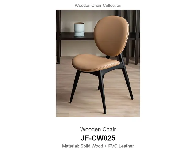 Wooden Chair · JF-CW025 · Wooden Chairs – FurnitureDirect