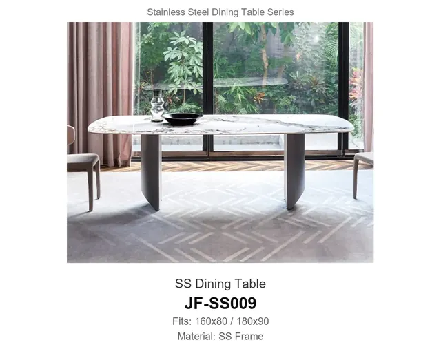 SS Dining Table · JF-SS009 · Dining Table Frames – FurnitureDirect