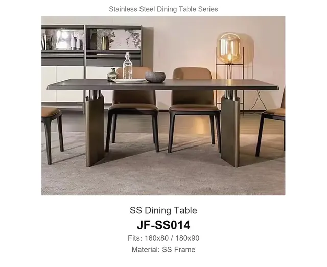 SS Dining Table · JF-SS014 · Dining Table Frames – FurnitureDirect