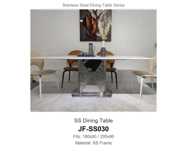 SS Dining Table · JF-SS030 · Dining Table Frames – FurnitureDirect