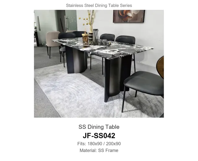 SS Dining Table · JF-SS042 · Dining Table Frames – FurnitureDirect