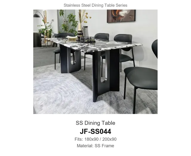 SS Dining Table · JF-SS044 · Dining Table Frames – FurnitureDirect