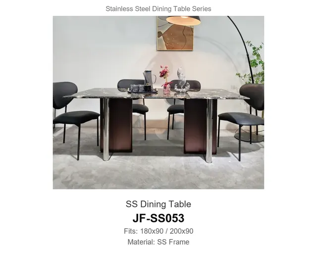 SS Dining Table · JF-SS053 · Dining Table Frames – FurnitureDirect