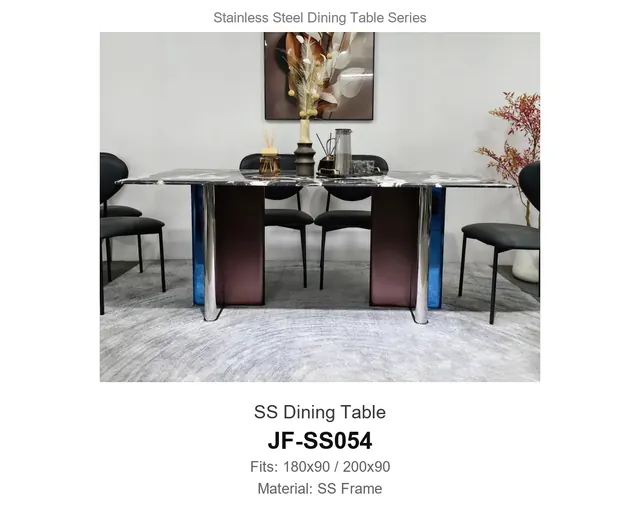 SS Dining Table · JF-SS054 · Dining Table Frames – FurnitureDirect