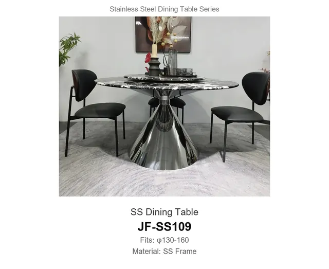 SS Dining Table · JF-SS109 · Dining Table Frames – FurnitureDirect