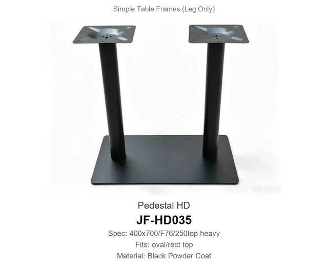 Pedestal HD · JF-HD035 · Simple Table Frames – FurnitureDirect