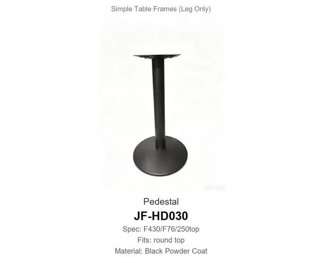 Pedestal · JF-HD030 · Simple Table Frames – FurnitureDirect