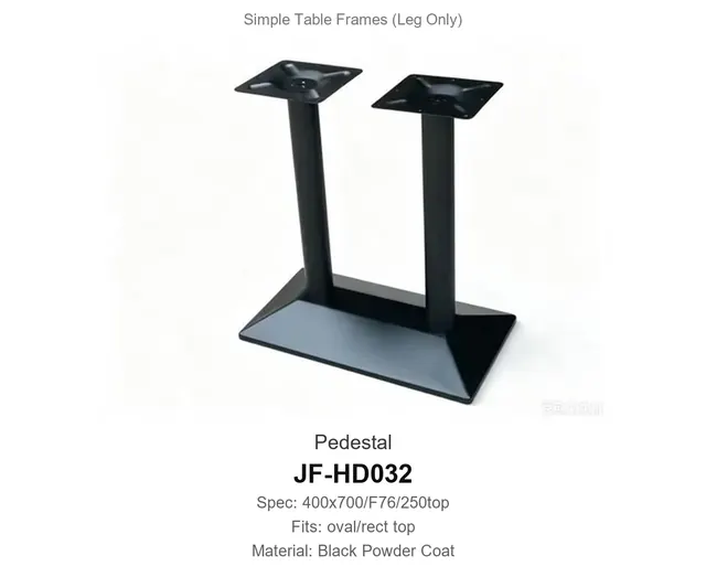 Pedestal · JF-HD032 · Simple Table Frames – FurnitureDirect