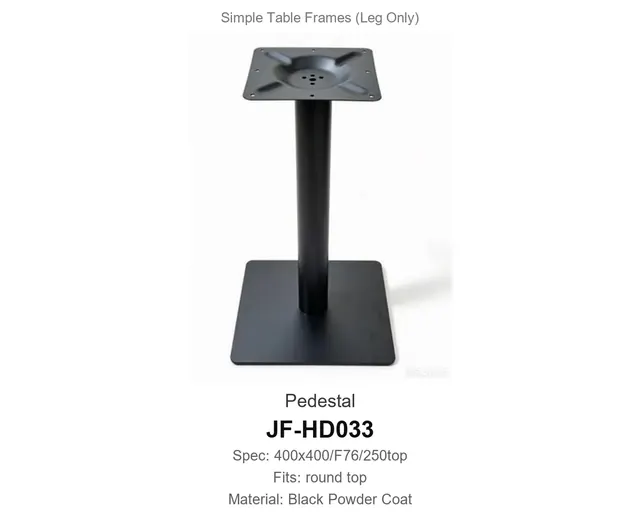 Pedestal · JF-HD033 · Simple Table Frames – FurnitureDirect