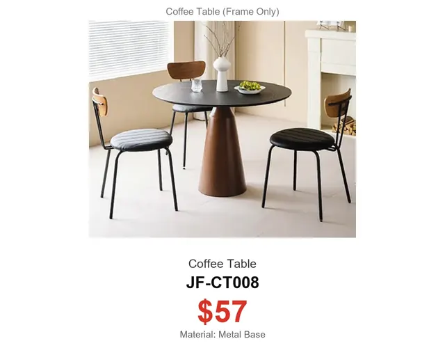 Coffee Table · JF-CT008 · Coffee Table Collection – FurnitureDirect