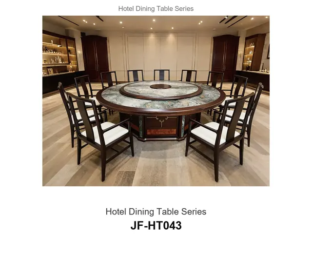 Hotel Dining Table Series · JF-HT043 · Hotel Dining Tables – FurnitureDirect