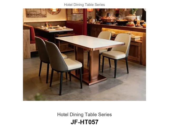 Hotel Dining Table Series · JF-HT057 · Hotel Dining Tables – FurnitureDirect