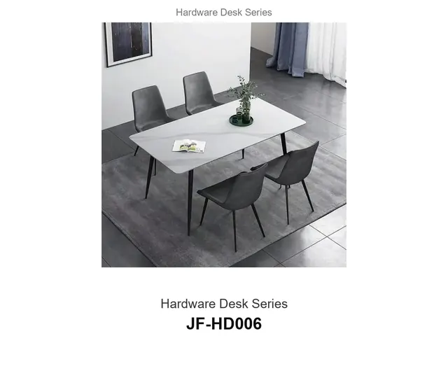 Hardware Desk Series · JF-HD006 · Metal Table Series – FurnitureDirect