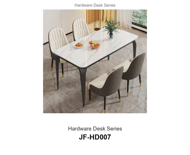 Hardware Desk Series · JF-HD007 · Metal Table Series – FurnitureDirect