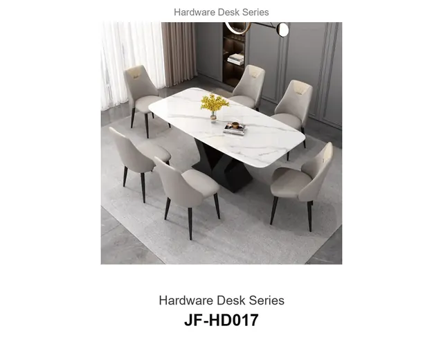 Hardware Desk Series · JF-HD017 · Metal Table Series – FurnitureDirect