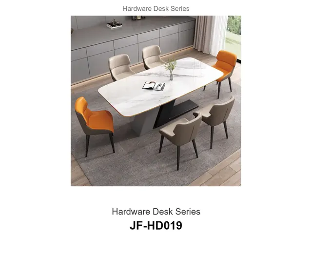 Hardware Desk Series · JF-HD019 · Metal Table Series – FurnitureDirect